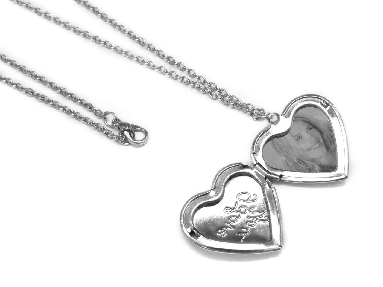 "I Love You" Photo Necklace - Allyanna GiftsNECKLACE