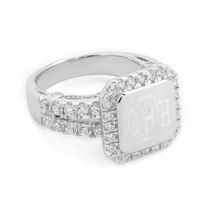 Jade Ring - Allyanna GiftsMONOGRAM + ENGRAVING