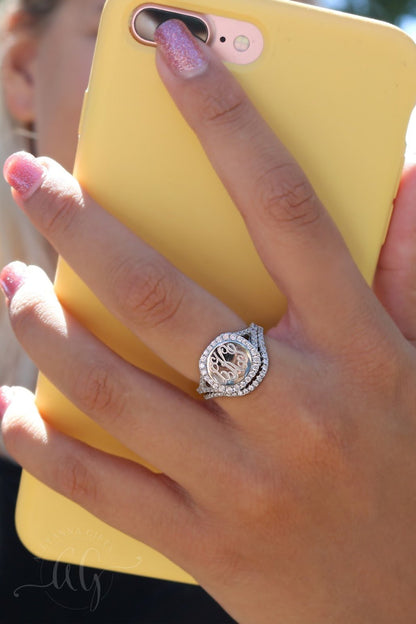 Kate Ring - Allyanna GiftsMONOGRAM + ENGRAVING