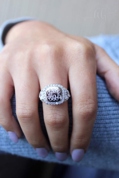Leia Ring - Allyanna GiftsMONOGRAM + ENGRAVING