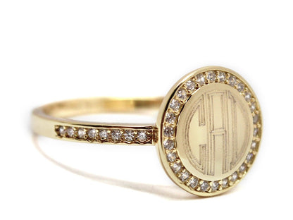 Lindsay Ring - Allyanna GiftsMONOGRAM + ENGRAVING