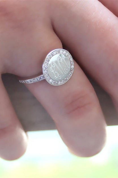 Lindsay Ring - Allyanna GiftsMONOGRAM + ENGRAVING