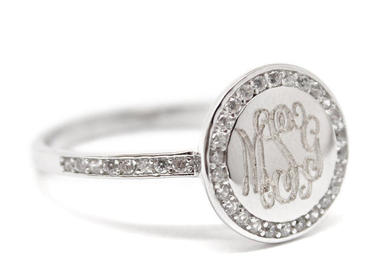 Lindsay Ring - Allyanna GiftsMONOGRAM + ENGRAVING