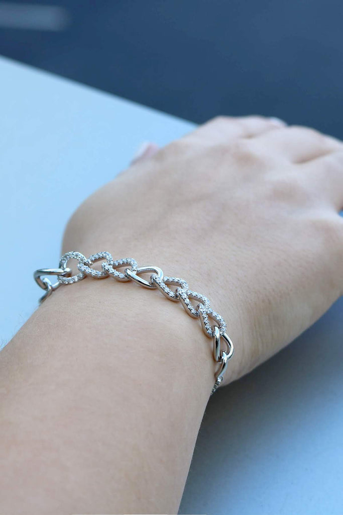 Link Chain CZ Bolo Bracelet - Allyanna GiftsBRACELETS