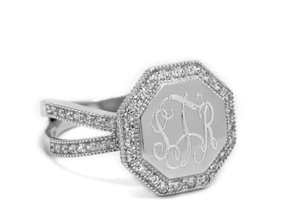 Lisa Nicole Ring - Allyanna GiftsMONOGRAM + ENGRAVING