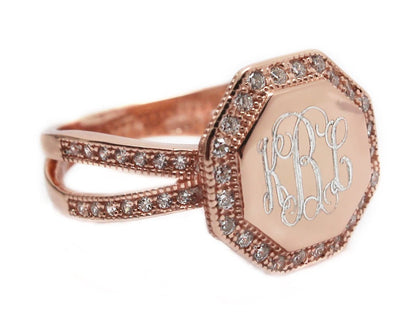 Lisa Nicole Ring - Allyanna GiftsMONOGRAM + ENGRAVING