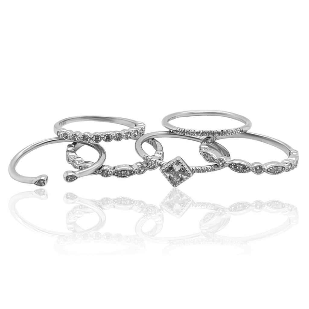 Marbella Stackable Ring Set - Allyanna Gifts