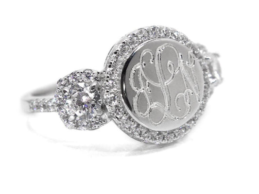 Maria Ring - Allyanna GiftsMONOGRAM + ENGRAVING