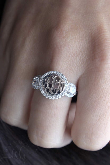 Maria Ring - Allyanna GiftsMONOGRAM + ENGRAVING
