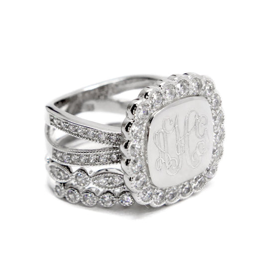 Meghan Ring - Allyanna GiftsMONOGRAM + ENGRAVING