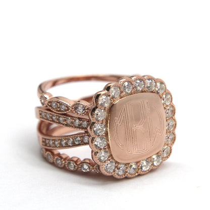 Meghan Ring - Allyanna GiftsMONOGRAM + ENGRAVING