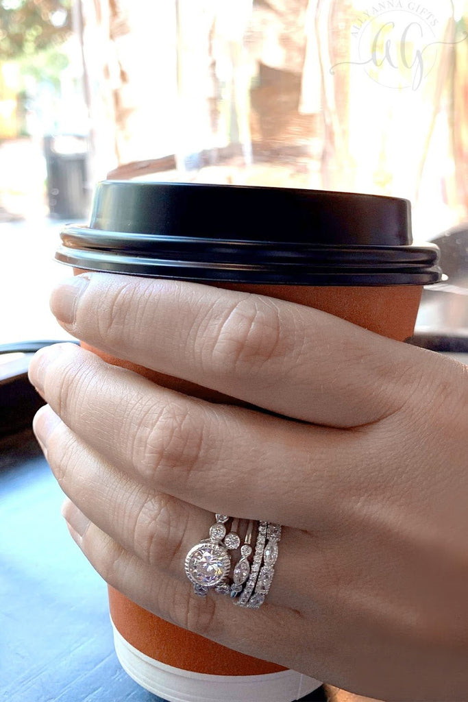 Sterling Silver Stackable Ring Set