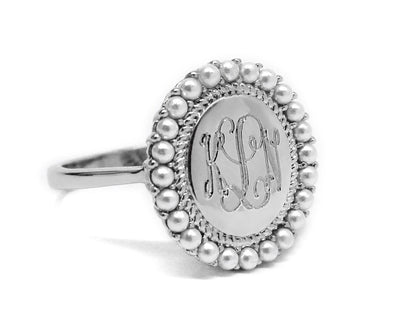 Mia Ring - Allyanna GiftsMONOGRAM + ENGRAVING