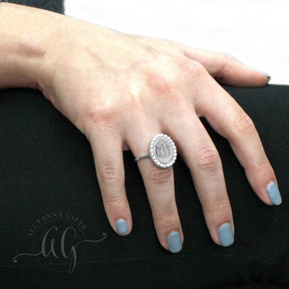 Mia Ring - Allyanna GiftsMONOGRAM + ENGRAVING
