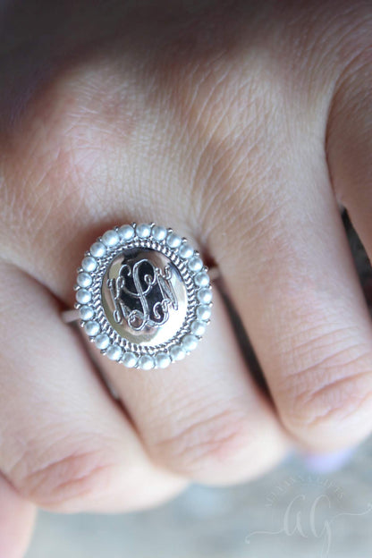 Mia Ring - Allyanna GiftsMONOGRAM + ENGRAVING