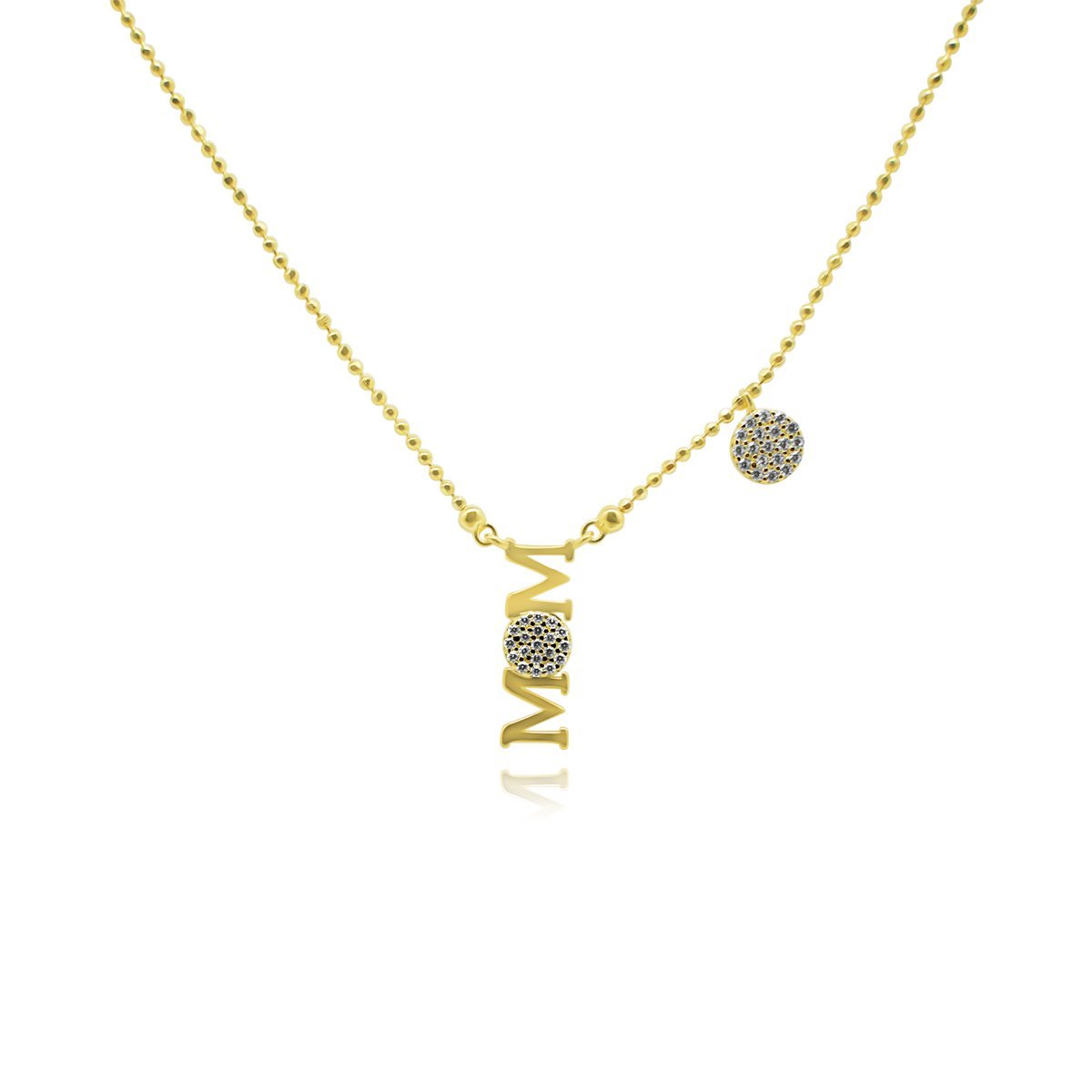 "MOM" Drop Down Necklace - Allyanna Gifts