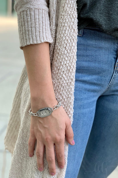 Monogram Link Chain Bracelet - Allyanna GiftsBRACELETS