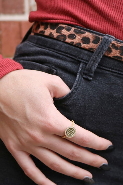 Monogrammed Adrienne Ring - Allyanna GiftsMONOGRAM + ENGRAVING