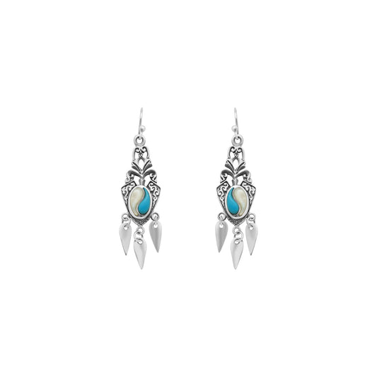 Multi Color Dangling Earrings - Allyanna GiftsEARRINGS