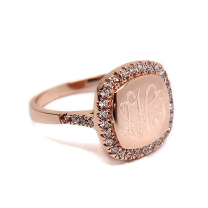 Nicole Ring - Allyanna GiftsMONOGRAM + ENGRAVING