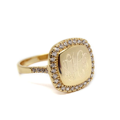 Nicole Ring - Allyanna GiftsMONOGRAM + ENGRAVING