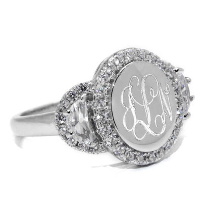 Olivia Ring - Allyanna GiftsMONOGRAM + ENGRAVING