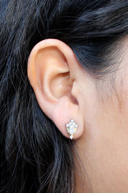 Regal CZ Earrings - Allyanna GiftsEARRINGS