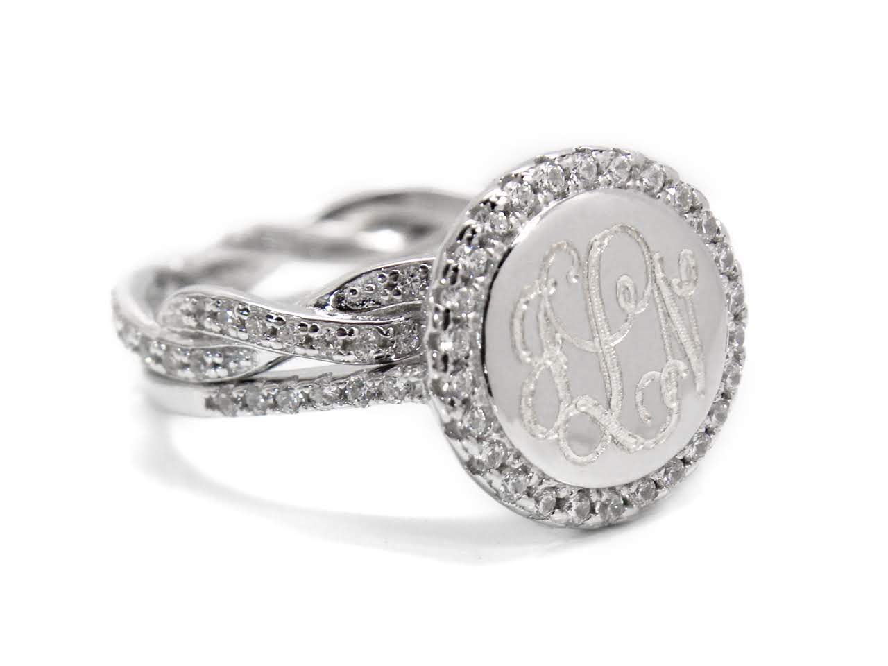 Sara Ring - Allyanna GiftsMONOGRAM + ENGRAVING