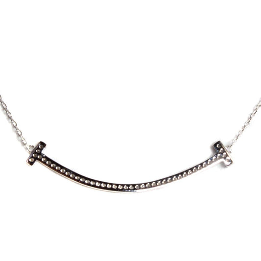 Silver Smile Necklace - Allyanna GiftsCHANGE PHOTO