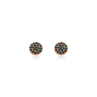 Small Blue Gemstone Studs - Allyanna Gifts