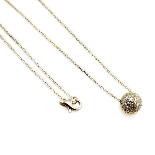 Sparkly Ball Necklace - Allyanna GiftsNECKLACE