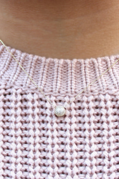 Sparkly Ball Necklace - Allyanna GiftsNECKLACE