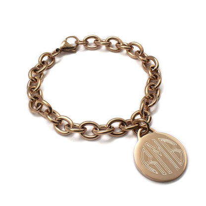 Stainless Steel Link Bracelet - Allyanna GiftsJEWELRY