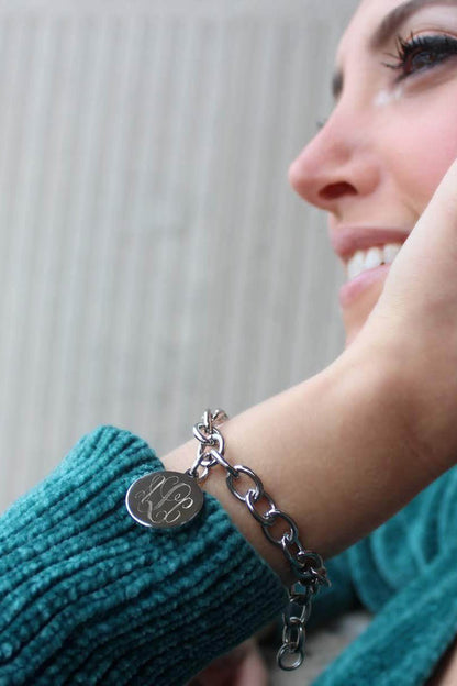 Stainless Steel Link Bracelet - Allyanna GiftsJEWELRY