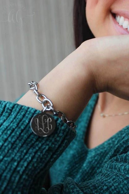 Stainless Steel Link Bracelet - Allyanna GiftsJEWELRY