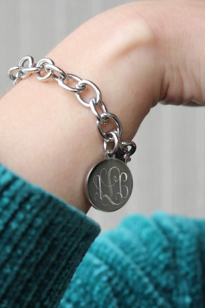 Stainless Steel Link Bracelet - Allyanna GiftsJEWELRY