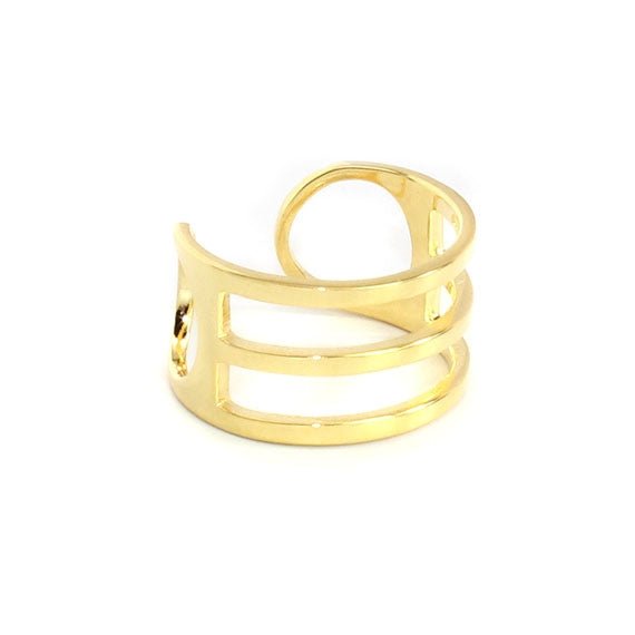 Sterling Silver Behind Bars Ring - Allyanna GiftsJEWELRY