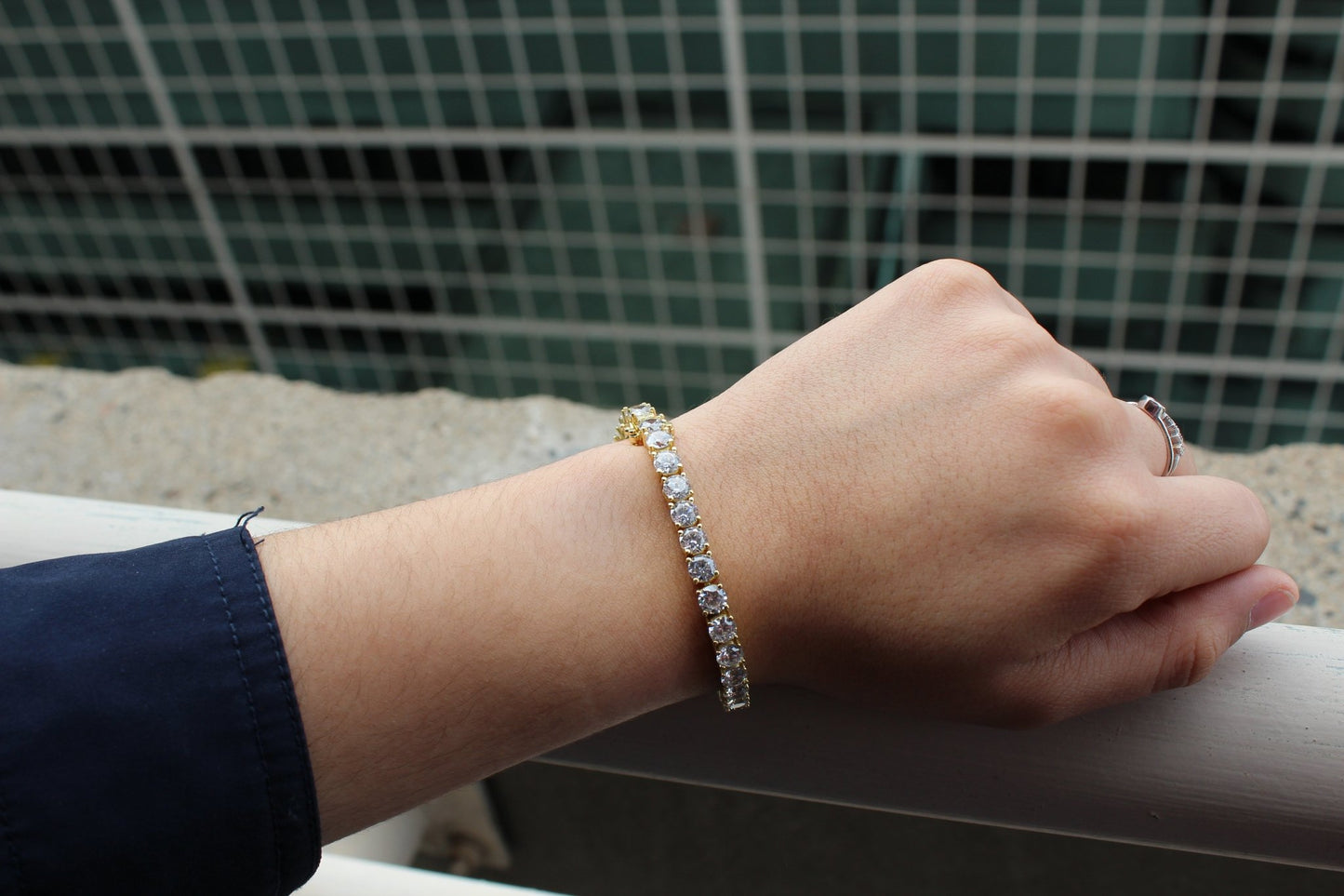 Sterling Silver CZ Tennis Bracelet - Allyanna Gifts