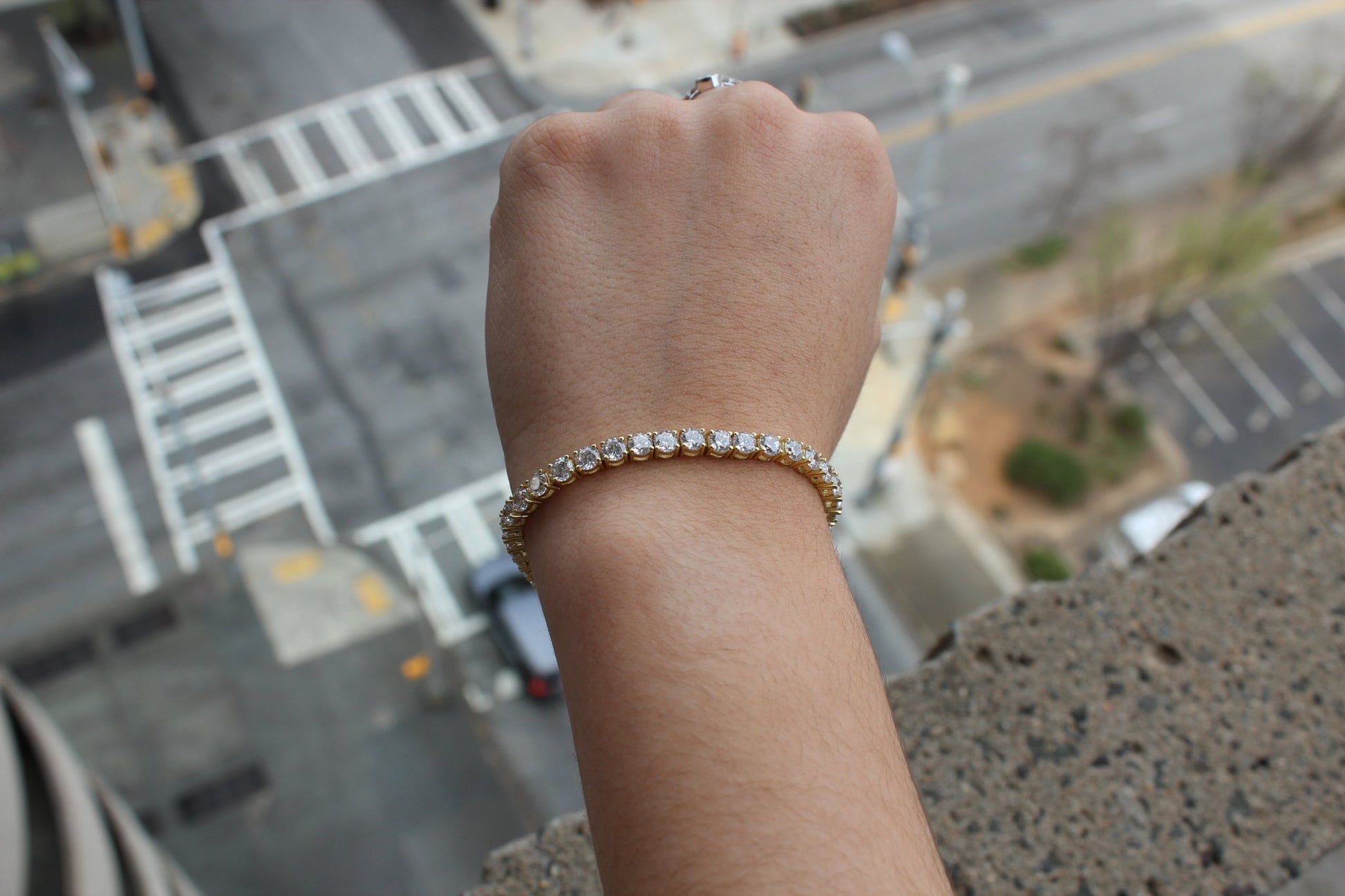 Sterling Silver CZ Tennis Bracelet - Allyanna Gifts