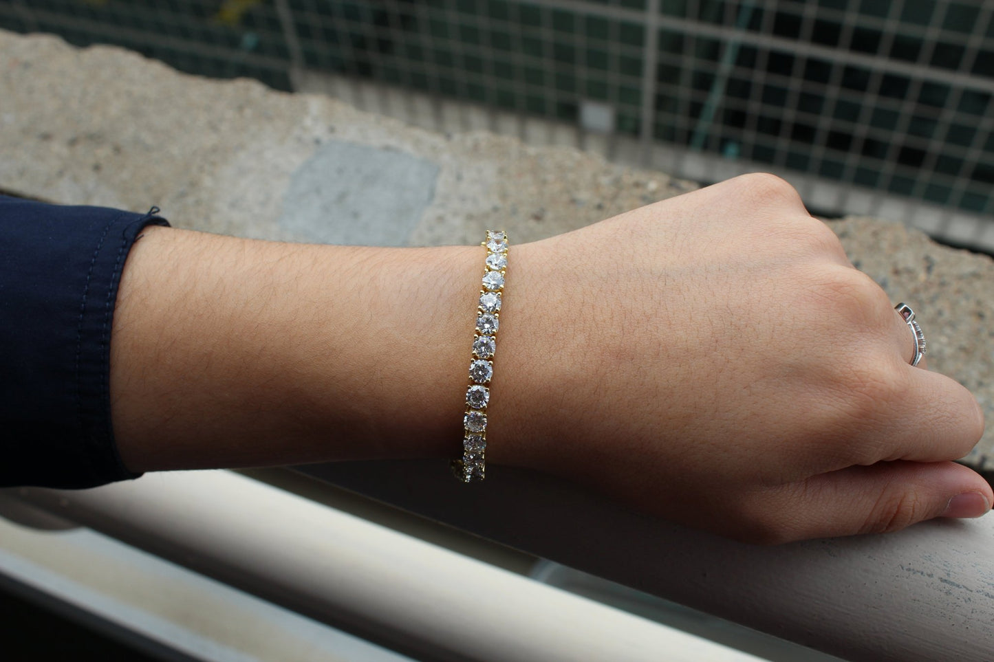 Sterling Silver CZ Tennis Bracelet - Allyanna Gifts