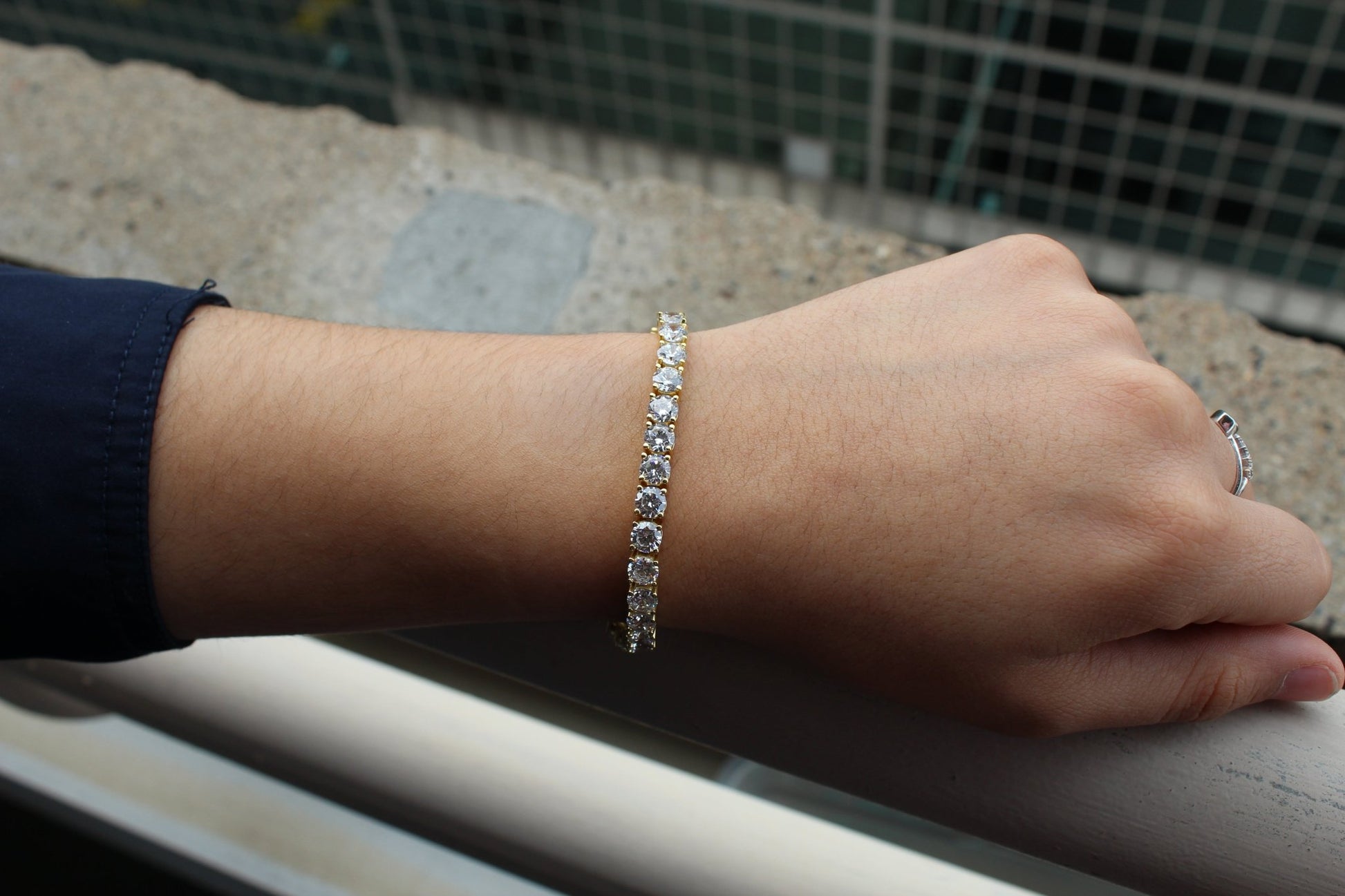 Sterling Silver CZ Tennis Bracelet - Allyanna Gifts