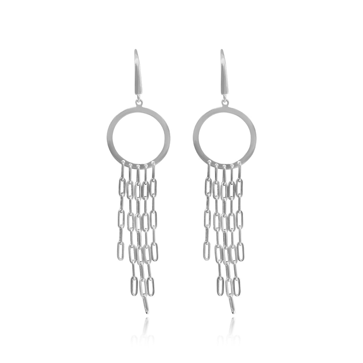 Sterling Silver Dream Catcher Earrings - Allyanna GiftsEARRINGS