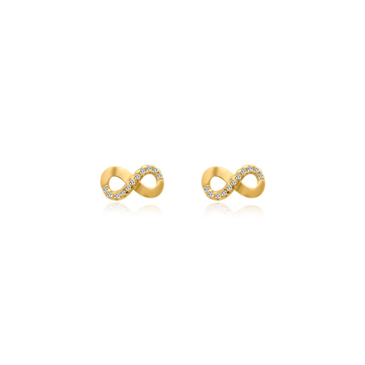 Sterling Silver Infinity Studs - Allyanna GiftsEARRINGS