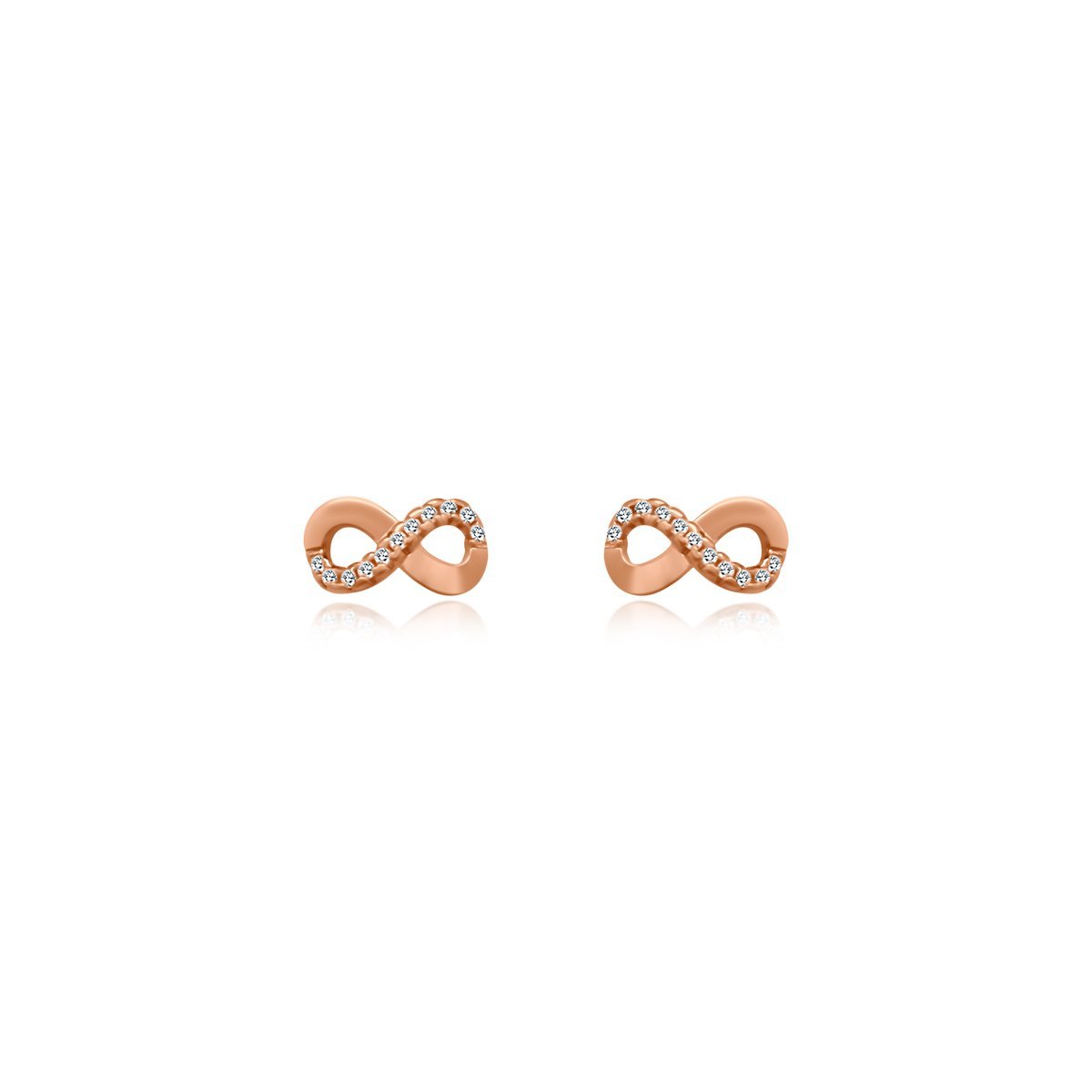Sterling Silver Infinity Studs - Allyanna GiftsEARRINGS