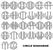 Sterling Silver Monogrammed Quatrefoil CZ Necklace - Allyanna GiftsMONOGRAM + ENGRAVING