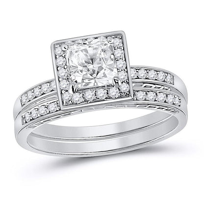 Sterling Silver Set Of Two Cz Stone Rings - Allyanna GiftsRINGS