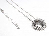 Sterling Silver Sun Necklace - Allyanna GiftsJEWELRY