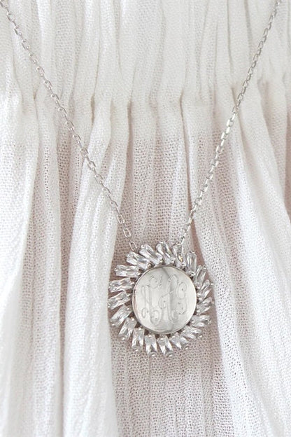 Sterling Silver Sun Necklace - Allyanna GiftsJEWELRY