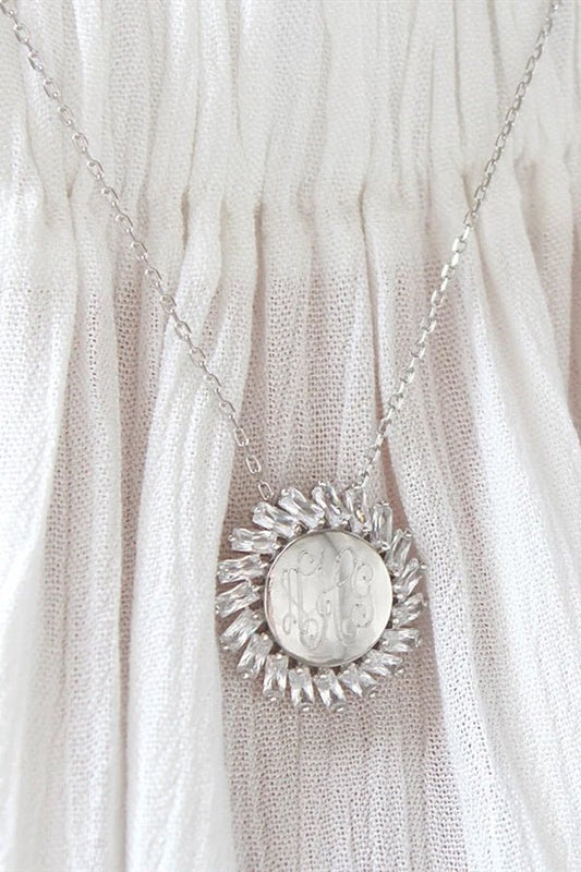 Sterling Silver Sun Necklace - Allyanna GiftsJEWELRY