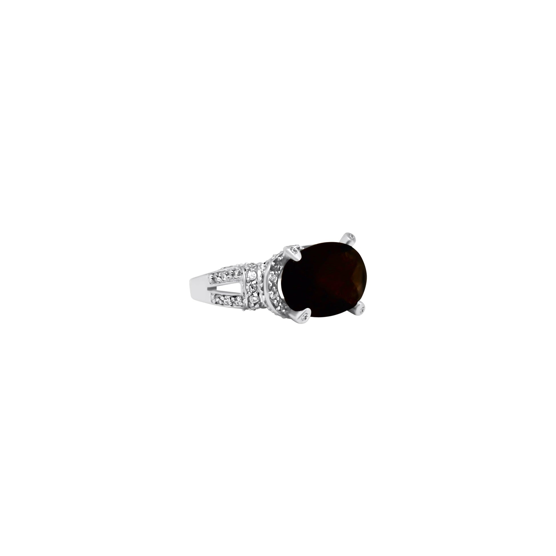 Sterling Silver Vintage Style CZ Ring - Allyanna GiftsRINGS
